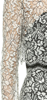 Thumbnail for your product : Lela Rose Lace Overlay Dress