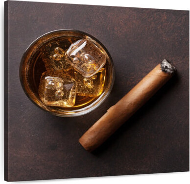 Ebern Designs Yarlin Iced Whiskey And Cigar