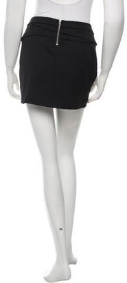 Helmut Lang Wool Mini Skirt