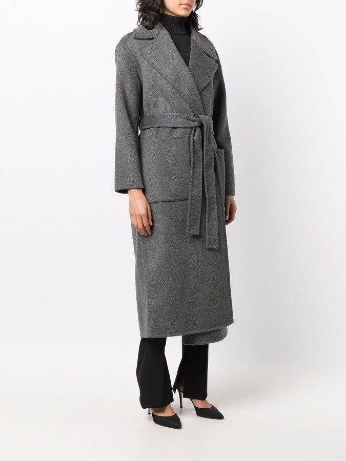 MICHAEL Michael Kors Belted Wool-Blend Trench Coat - ShopStyle