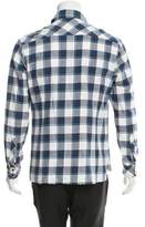 Thumbnail for your product : Baja East Checkered Long Sleeve Shirt w/ Tags