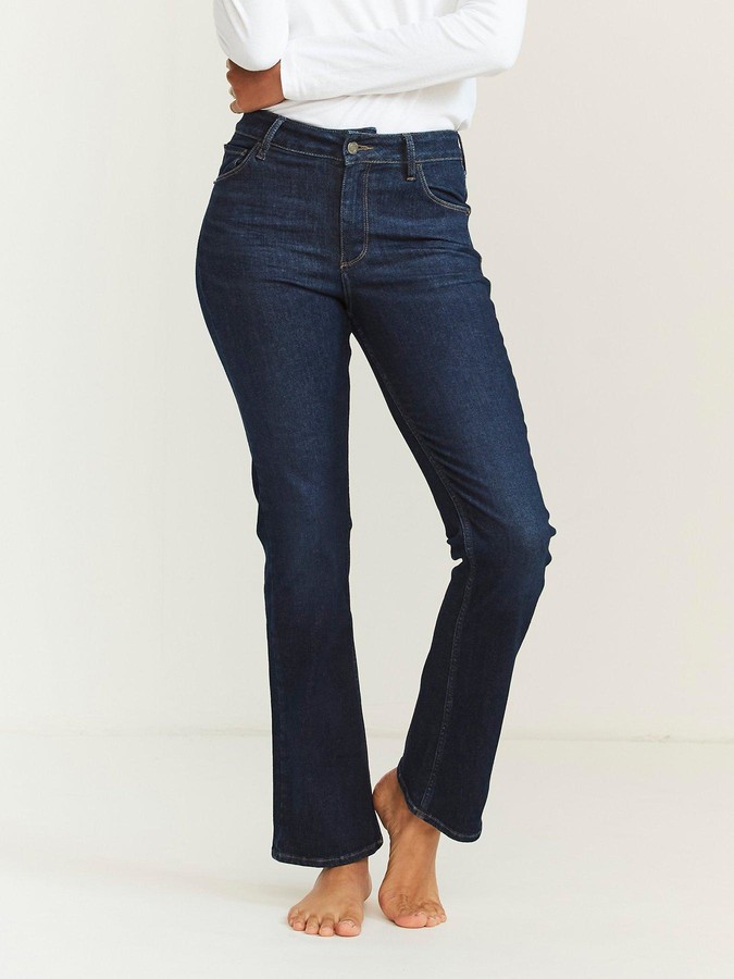 Yours Yours Isla 34" Bootcut Jeans - Blue - ShopStyle