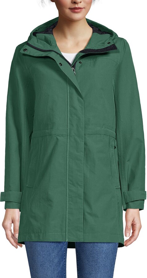Land’s End Squall Hooded Waterproof Raincoat