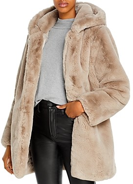 apparis faux fur jacket