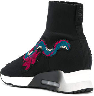 Ash embroidered sock sneakers