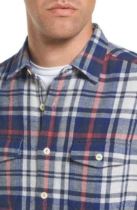 Grayers Bisney Modern Fit Texture Flannel Sport Shirt