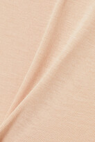 Thumbnail for your product : Hanro Satin-trimmed Mercerized Cotton Camisole - Neutrals
