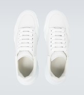 Thumbnail for your product : Alexander McQueen Court leather sneakers