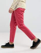 Thumbnail for your product : ASOS Tapered Chinos In Red