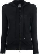 Thumbnail for your product : Lorena Antoniazzi off-centre zip hoodie