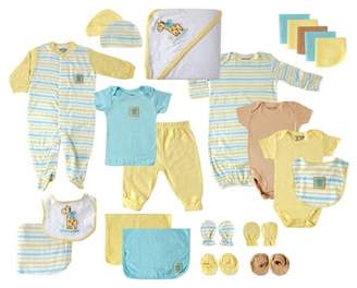 Luvable Friends Baby 24-Piece Deluxe Gift Set Giraffe- Yellow 0-6M