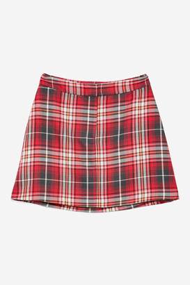 Topshop Summer Check Pelmet Skirt