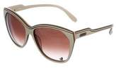 Thumbnail for your product : Chloé Embellished Logo Sunglasses