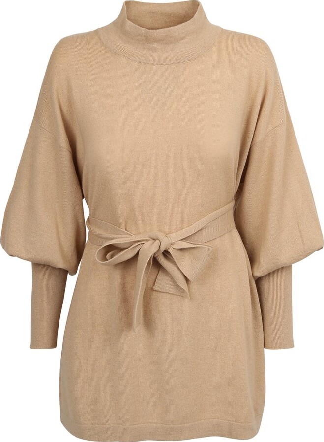 Fabiana Filippi Belted Knitted Jumper