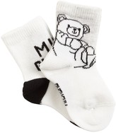Thumbnail for your product : Givenchy Set Of 2 Cotton Blend Knit Socks