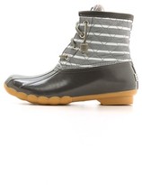Thumbnail for your product : Sperry Saltwater Striped Duck Boots