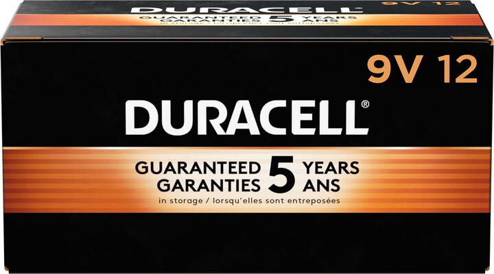Duracell Coppertop - For Toy, , Flashlight, Radio, Clock - 9v - 72 / Carton