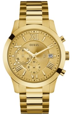 Guess Stainless Steel Chronograph Bracelet Watch | Shop the world's largest  collection of fashion | ShopStyle