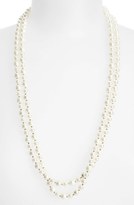 Thumbnail for your product : Anne Klein Long Glass Pearl Necklace