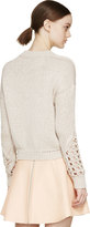 Thumbnail for your product : 3.1 Phillip Lim Beige Pointelle-Knit Sweater