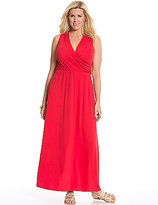 Thumbnail for your product : Lane Bryant Cross back maxi dress
