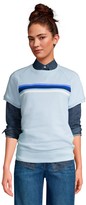Thumbnail for your product : Lands' End Petite Serious Sweats Short-Sleeve Sweatshirt