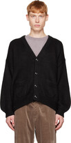 Thumbnail for your product : Remi Relief Black Alpaca Cardigan