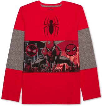 Marvel Spider-Man Graphic-Print Shirt, Big Boys (8-20)