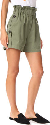Ganni Fabre Shorts