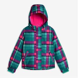 Joe Fresh Kid Girls' PrimaLoft Jacket, Turquoise (Size M)