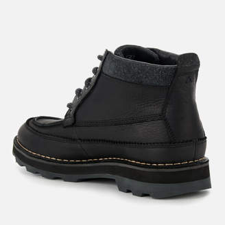 Clarks Men's Korik Rise GORE-TEX Leather Lace Up Boots - Black