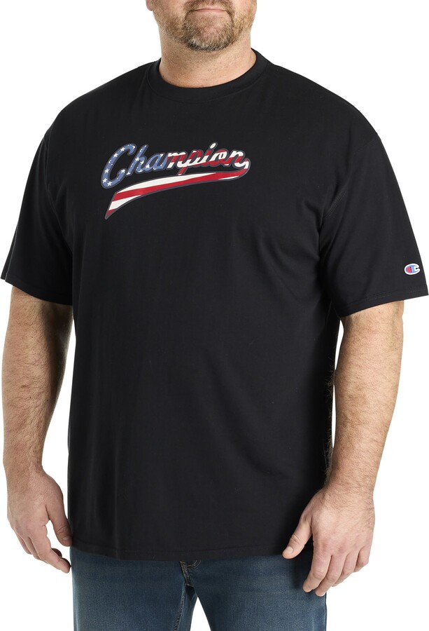 Champion Big & Tall Americana Script T-Shirt