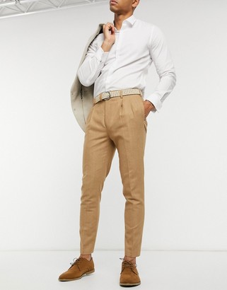 mens ankle grazer trousers
