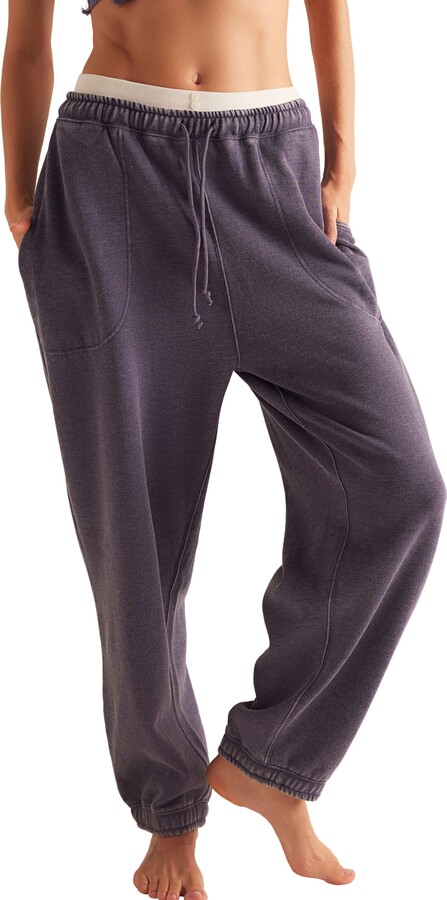 Slow it Down Cotton Blend Joggers