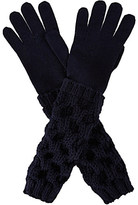 Thumbnail for your product : Moncler Cable knit woollen gloves