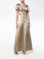 Thumbnail for your product : Barbara Casasola Gathered Chest Gown