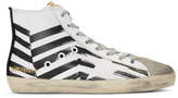 Thumbnail for your product : Golden Goose White Flag Francy High-Top Sneakers