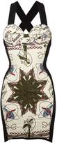 Thumbnail for your product : Jean Paul Gaultier Pre-Owned electrical print bodycon dress