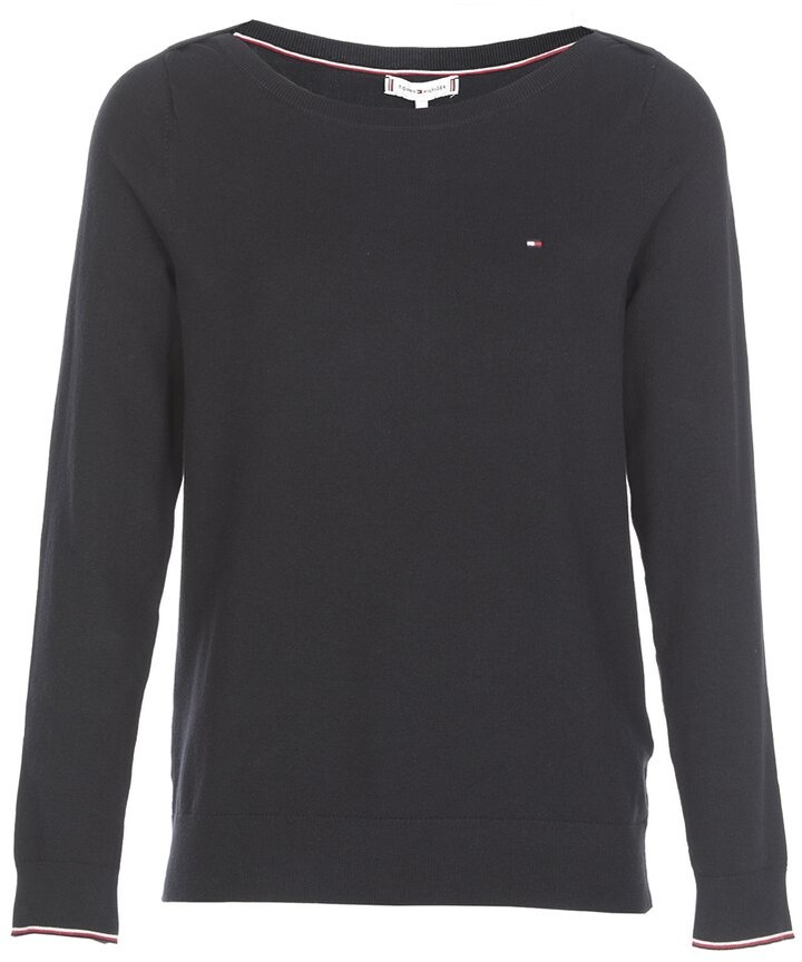 Tommy Hilfiger Black Women's Sweatshirts & Hoodies on Sale | ShopStyle