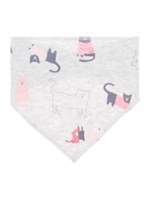 Thumbnail for your product : Joules Baby Girl Reversible Cat Print Bib