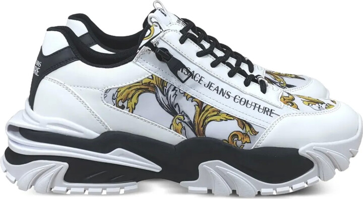 Versace Jeans Couture Barocco-print sneakers