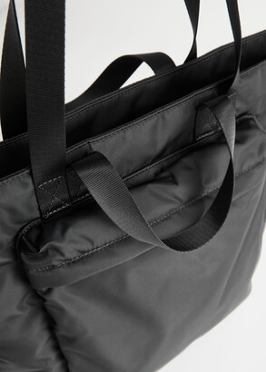 And other stories Nylon Front Pocket Tote Bag