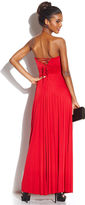 Thumbnail for your product : Speechless Juniors' Strapless Sweetheart Dress