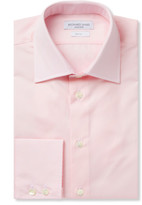 Thumbnail for your product : Richard James Pink Cotton-Poplin Shirt