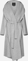 Racer Cashmere And Wool Blend Coat 