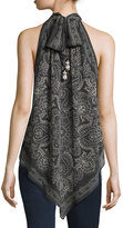 Thumbnail for your product : Haute Hippie The Stevie Silk Tank Blouse, Multi