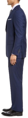 Hickey Freeman Men's Beacon Classic Fit Plaid Wool Suit