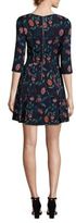 Thumbnail for your product : Suno Floral Fit & Flare Dress