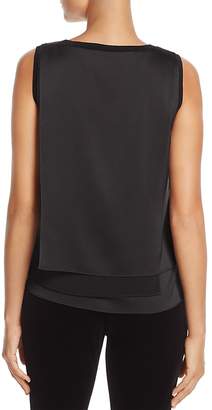 Kenneth Cole Sleeveless Layered Top