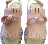 Thumbnail for your product : Christian Louboutin Flat Sandals, Size 38